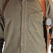 Medieval Leather Shoulder Holster For Men Underarm Armpit Bag