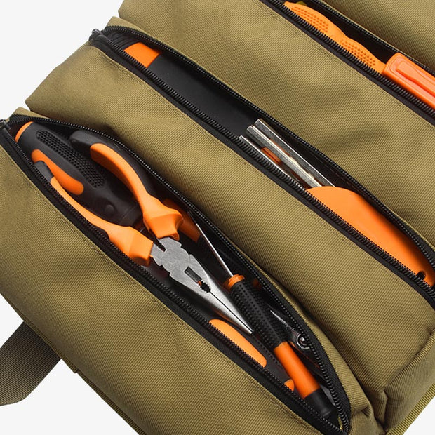 Household Hardware Kits Durable Oxford Tools Bag For Maintenance Worker