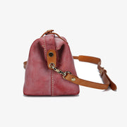 Horizontal Crossbody Bag Classic Leather Office Purse For Women