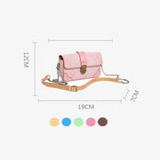 Genuine Leather Chain Purse For Women Classic Crossbody Bag