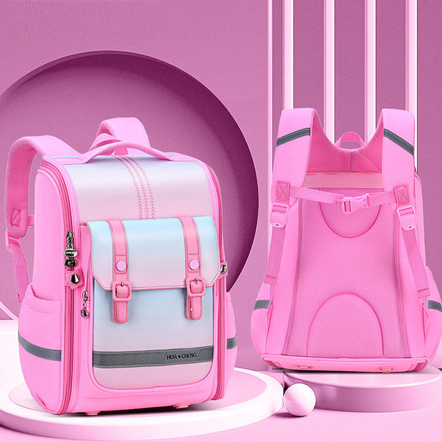 Lightweight School Backpack for Girls Boys Elementary Reflectance School Bags