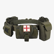 Tactical Belt For Outdoor Patrol Multifunctional Detachable Nylon Waist Bag