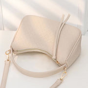 Shoulder Bag For Women Concise Style Plain Color Crossbody Bag