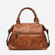 Multifunctional Large Capacity Leather Tote Bag Crossbody Bag