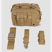 Men's Tactical Waist Bag Functional Crossbody Pouch EDC with Shoulder Strap