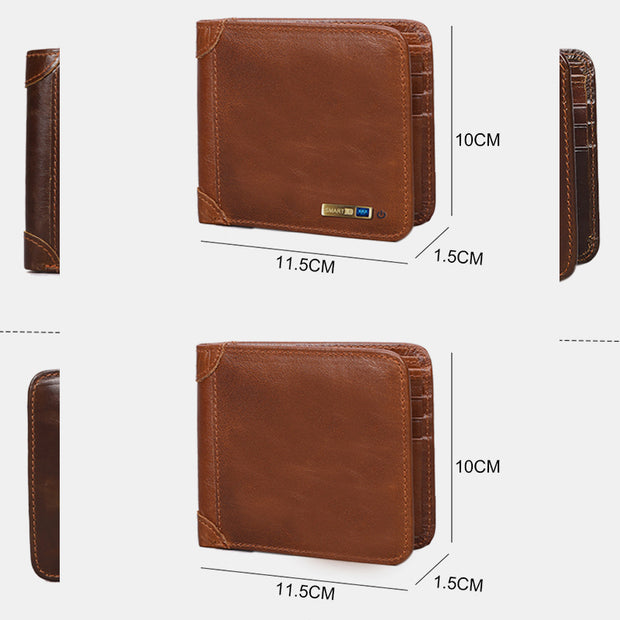 Vintage Multi-functional Genuine Leather  Wallet