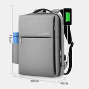 Laptop Backpack 15.6 Inch Business Travel College Backpack with USB Charging Port