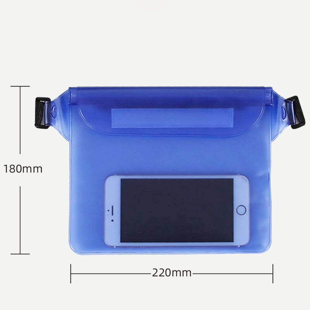 Limited Stock: Waterproof Pouch Valuables Phone Bag with Waist Strap