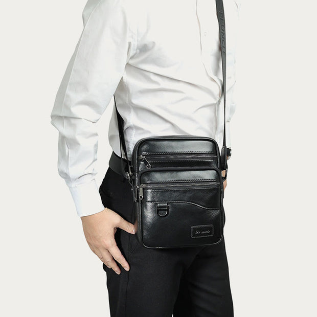 Limited Stock: Small Messenger Bag For Men Work Vintage Daily Crossbody Bag
