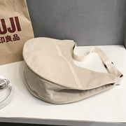 Crossbody Bag For Women Retro Coduroy Patchwork Large Capacity Handbag