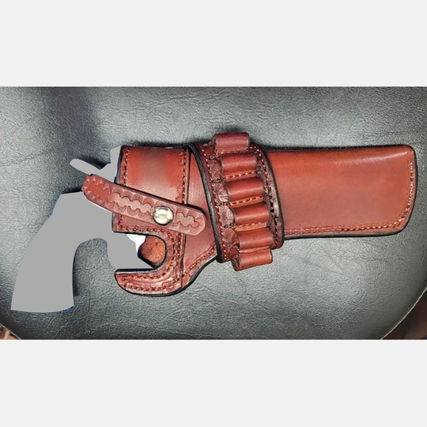 Western Holster For Cosplay Medieval Leather Concealed Protective Holster
