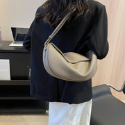 Crossbody Bag for Women Simple Casual PU Leather Hobo Bag