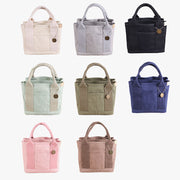 Large Capacity Multi-Compartment Removable Bottom Casual Cute Tote Bag
