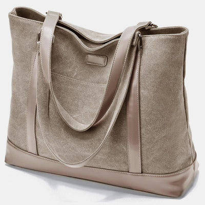 Tote Bag For Women Business Large Capacity Canvas Laptop Shoulder Bag