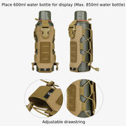 Tactical Tool Bag Outdoor Adjustable Hanging Water Bottle Bag