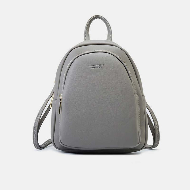 Multi-pockets Casual Crossbody Bag Mini Backpack