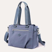 Triple Compartment Women Purse Handbag Waterproof Lightweight Crossbody Shoulder Bag