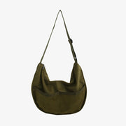 Crossbody Bag For Women Retro Coduroy Patchwork Large Capacity Handbag