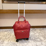 Detachable Travel Backpack Pull Rod Duffel Bag For Women Men