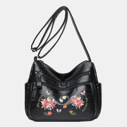 Large Capacity Embroidery Durable Crossbody Bag
