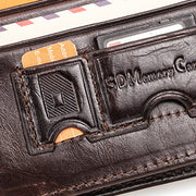 RFID Vintage Genuine Leather Wallet