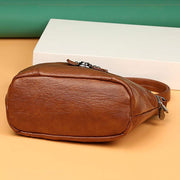 Retro Faux Leather Crossbody Bags for Women Small Shoulder Purse
