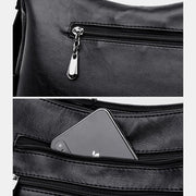 Casual Multi-Pocket Large Crossbody Bag
