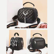 Top-Handle Bag For Women Multi-Layer Large Capacity Crossbody Bag