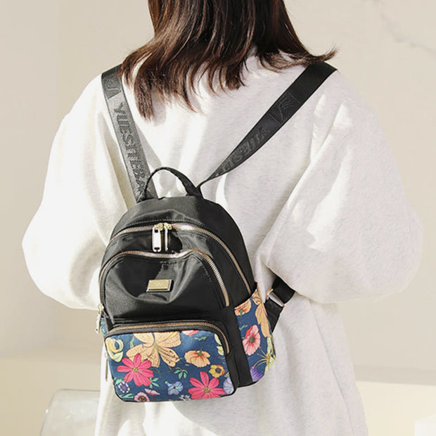 Backpack for Women Large Capacity Casual Ethnic Style Daily Pack