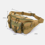 Large Capacity Tactical Hiking Sport Waist Belt Bag