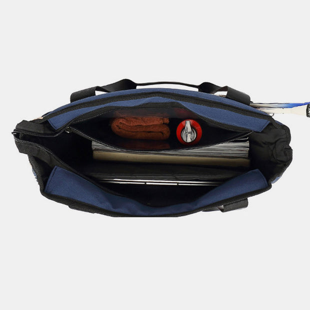 Tennis Shoulder Tote for Women Men Badminton Sling Bag Laptop Handbag