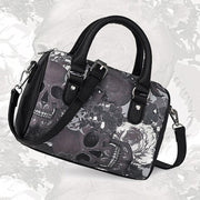Funny Skull Tote For Women Holiday Party Crossbody Bag