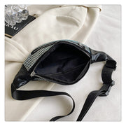 Sparkle Waist Bag Women Rhinestones Crossbody Adjustable Chest Bag