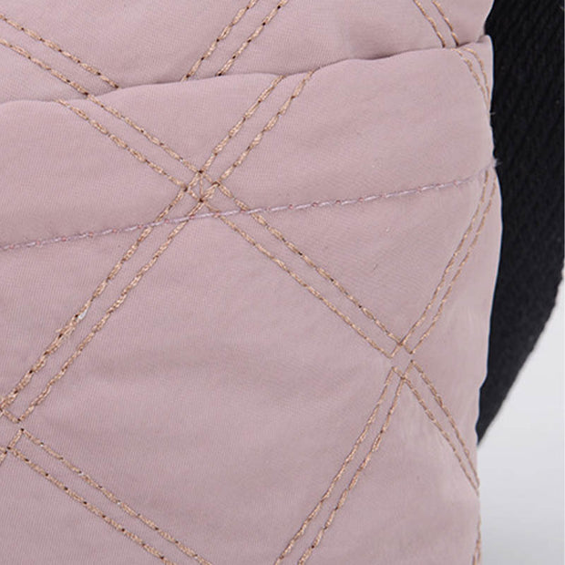 Checkered Crossbody Bag For Women Waterproof Bright Color Nylon Purse