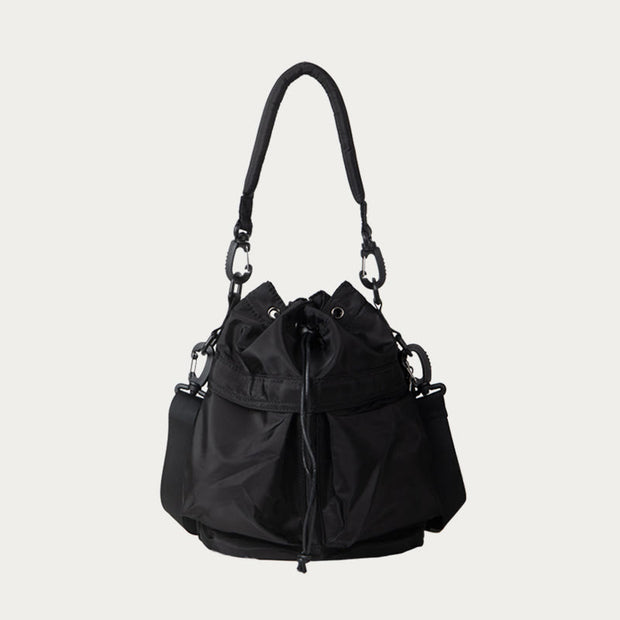 Top-Handle Bag For Women Drawstring Waterproof Casual Crossbody Bag