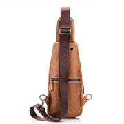 Genuine Leather Casual Sport Sling Bag