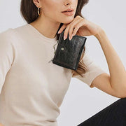 Women RFID Blocking Wallet Large Capacity Multi-Slot Leather Card Holder