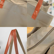 Women Tote Bag Triple Compartment Large Shoulder Bag Top Handle Handbag