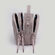 Triple Zip Crossbody Bag Purse for Women Waterproof Mini Travel Handbag