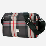 Multiple Compartment Nylon Purse For Women Classic Waterproof Crossbody Bag