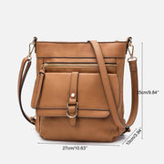 Crossbody Bag For Women Solid Color Multi-functional Shoulder Bag
