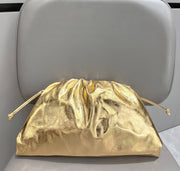 Clutch Purse Dumpling Crossbody Bag for Women Cloud Sparkly Evening Bag