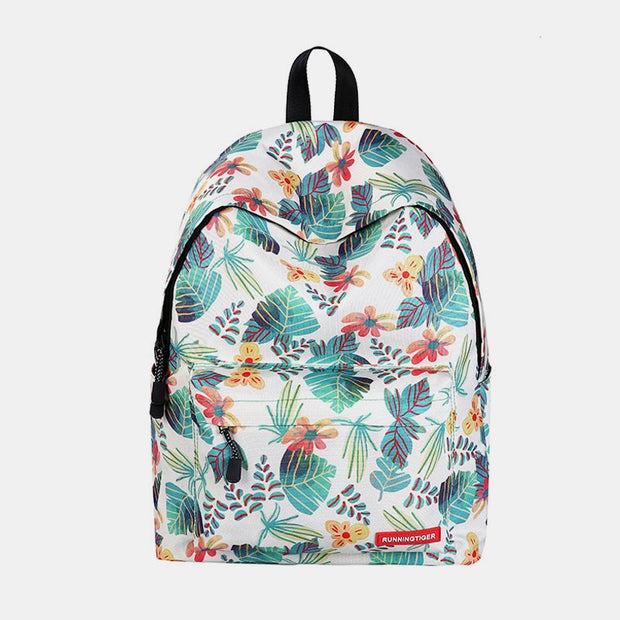 School Backpack for Teen Girls Women Bookbag School Bag Floral Backpack