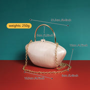 Cute Acrylic Evening Bag For Party Pearl Handbag Crossbody Bag