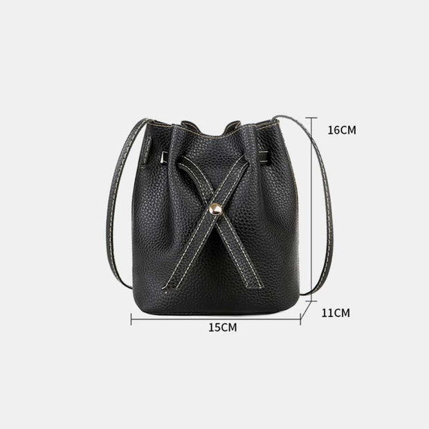 Crossbody Bag for Women PU Leather minimalist Daily Shoulder Bag