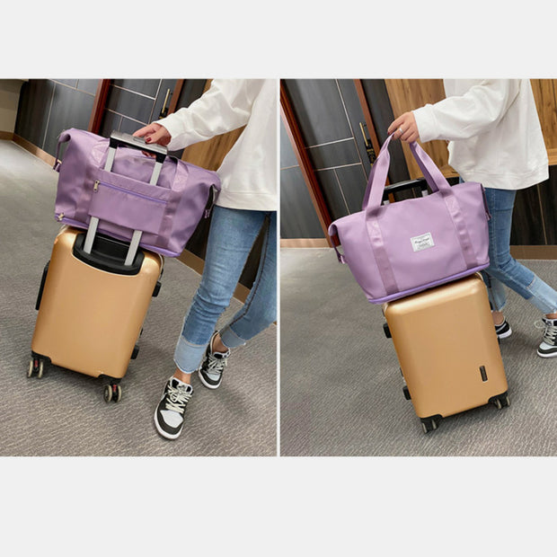 Waterproof Expandable Large Capacity Tote Travel Handbag