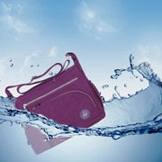 Nylon Crossbody Bag for Women Waterproof Shoulder Purse with Small Wallet
