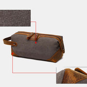 Makeup Bag Small Travel Storage Case Pouch Bag Zipper Canvas Bag