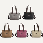 Women's Canvas Tote Shoulder Handbag Casual Crossbody Purse Work Bags