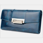 Multifunctional Large Capacity Genuine Leather Clutch Wallet